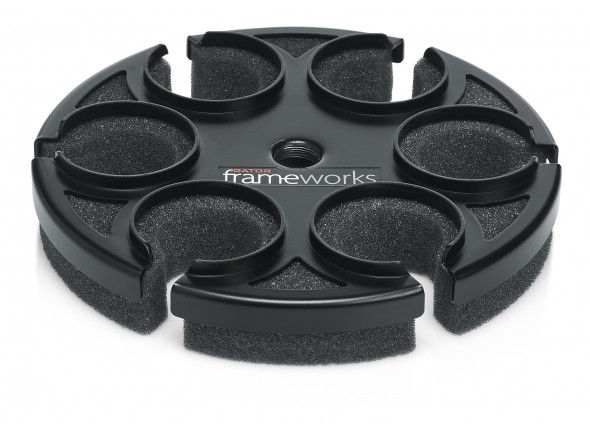 Soportes para Micrófonos Gator Frameworks GFW-MIC-6TRAY Suporte 6 Micro
