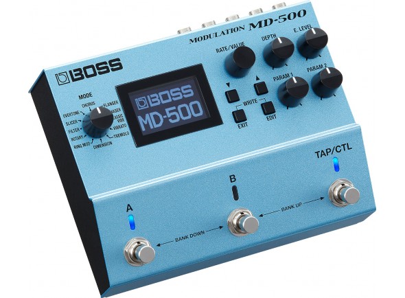 BOSS Chorus Efeitos de Modulação/Coro/ Flanger/ Phaser <b>BOSS MD-500 MODULATION</b> 12-Modos 28-Tipos Modulação 32-bits p/ Guitarra Elétrica BOSS Chorus Efeitos de Modulação/Coro/ Flanger/ Phaser <b>BOSS MD-500 MODULATION</b> 12-Modos 28-Tipos Modulação 32-bits p/ Guitarra Elétrica