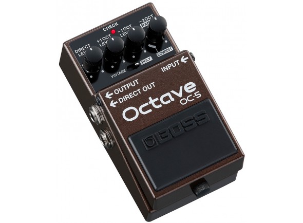 Pedais Boss Pedal Octaver/Otros efectos de guitarra eléctrica <b>BOSS OC-5 Polyphonic OCTAVE</b> para Guitarra e Baixo