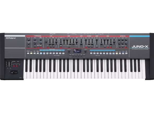 Sintetizadores Roland Juno> Sintetizador/sintetizadores <b>Roland JUNO-X</b> Sintetizador ZEN-Core 4.000 Sons <b>JUNO-60, JUNO-106, XV-5080, RD-PIANO, VOCODER</b> Sintetizadores Roland Juno> Sintetizador/sintetizadores <b>Roland JUNO-X</b> Sintetizador ZEN-Core 4.000 Sons <b>JUNO-60, JUNO-106, XV-5080, RD-PIANO, VOCODER</b>