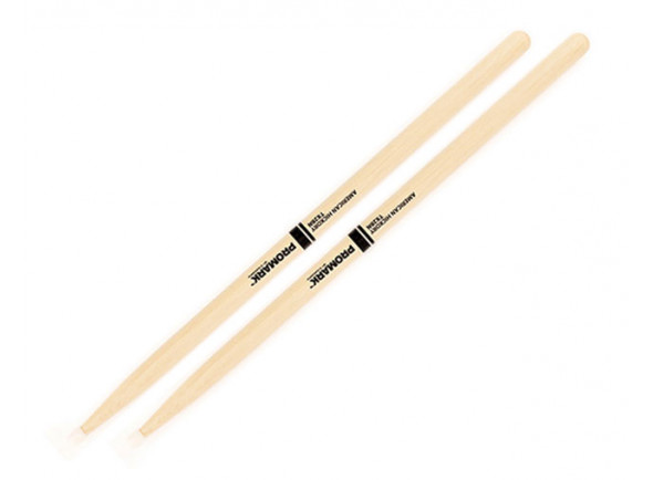Baqueta 2B/Otras Baquetas Baquetas ponta nylon Pro Mark TX2BN 2B Hickory (par)