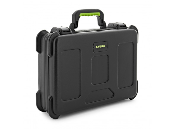 Acessorios para microfone/Estuches e Maletas para Micrófonos Gator SH-MICCASEW06 Estojo moldado para 6 microfones sem fios Shure