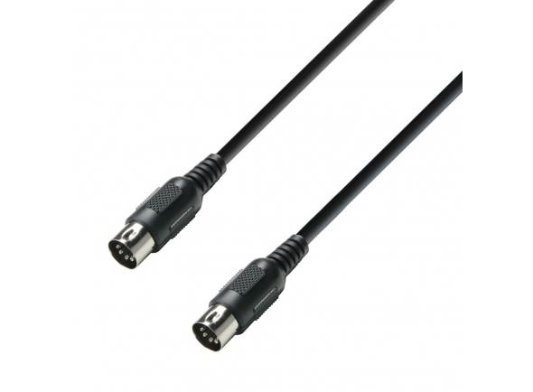 Cables MIDI Adam hall K3 MIDI 0075 BLK