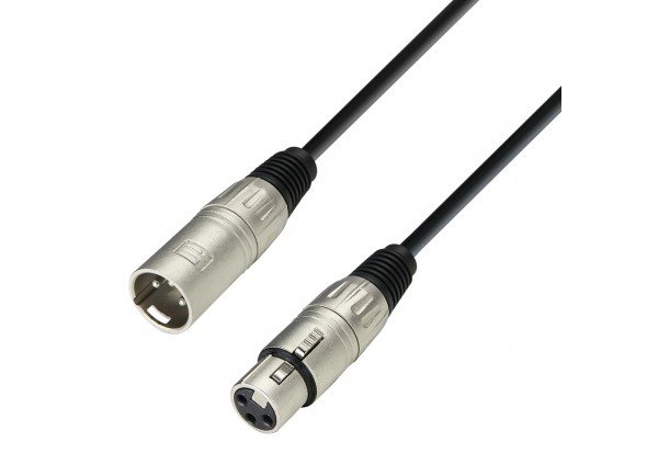 Cabo de microfone/Cables XLR y Micrófono Adam hall K3MMF0300 3m  