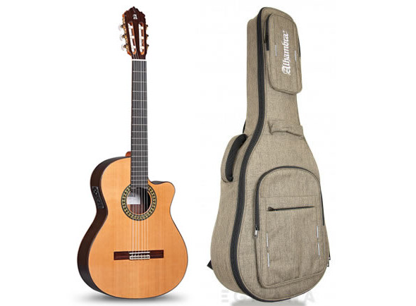 guitarras electricas clasicas Alhambra 5P CW E8 incl. Gig Bag 