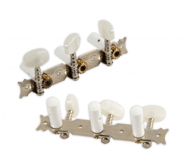 Carrilhão/accesorios para ukelele APC Carrilhão GTC N.1 / N.2 Níquel