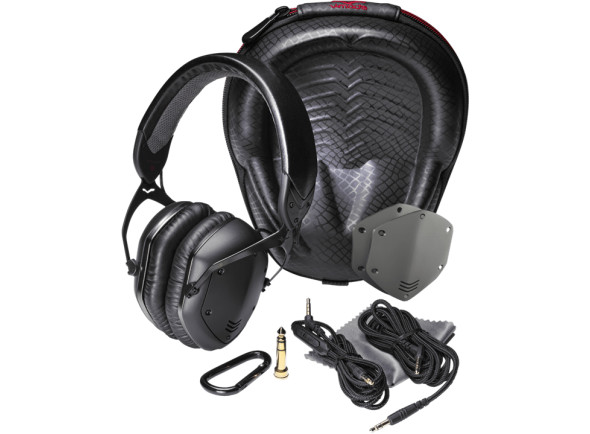Auscultador de Estúdio/Auriculares Estudio <b>V-MODA CROSSFADE LP2</b> Auscultadores + Cable w/ Microphone + <b>Travel Case</b>