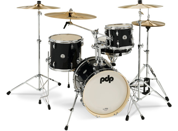 Conjunto de Bateria/Sets de batería sin herrajes <b>DW PDP NEW YORKER BLACK ONYX</b> Shell Set 4-pcs <b>NEW!</b>