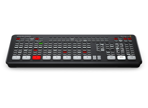 switcher Mesa de mistura para edição/live video/Escritorio de edición de video Blackmagic Design Atem Mini Extreme switcher Mesa de mistura para edição/live video/Escritorio de edición de video Blackmagic Design Atem Mini Extreme