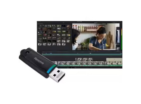 Dongle USB licença para software DaVinci Resolve Studio/Varios Blackmagic Design  DaVinci Resolve Studio Dongle