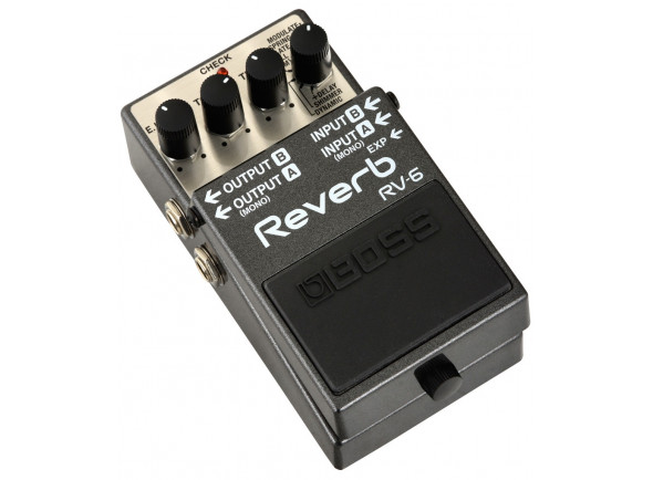 Pedais Boss Pedal de Reverb/Efectos de reverberación y salón <b>BOSS RV-6 REVERB DIGITAL</b> para Guitarra Elétrica