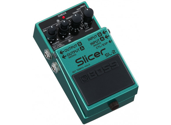 BOSS Chorus Caixa de Ritmos/Otros efectos de guitarra eléctrica <b>BOSS SL-2 SLICER</b> 88 Patterns Audio com Porta USB + MIDI BOSS Chorus Caixa de Ritmos/Otros efectos de guitarra eléctrica <b>BOSS SL-2 SLICER</b> 88 Patterns Audio com Porta USB + MIDI