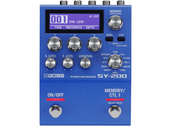 BOSS 200 Sintetizador para guitarra e baixo/Sintetizadores para guitarras y bajos <b>BOSS SY-200 GUITAR/BASS</b> Sintetizador 171 Sons + 12 Categorias Sons BOSS 200 Sintetizador para guitarra e baixo/Sintetizadores para guitarras y bajos <b>BOSS SY-200 GUITAR/BASS</b> Sintetizador 171 Sons + 12 Categorias Sons