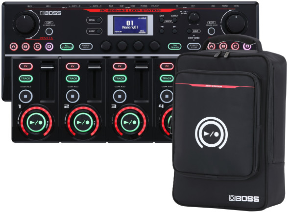 BOSS Looper Stereo Looper/Procesadores de Voz Boss RC-505 MKII Bundle premium BOSS Looper Stereo Looper/Procesadores de Voz Boss RC-505 MKII Bundle premium