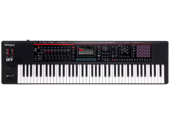 Roland FANTOM-0 Sintetizador e sampler/Estaciones de trabajo <b>Roland FANTOM-07</b> Sintetizador 3.500 Sons + Sampling + <b>Visor TOUCH a Cores</b> 76-teclas