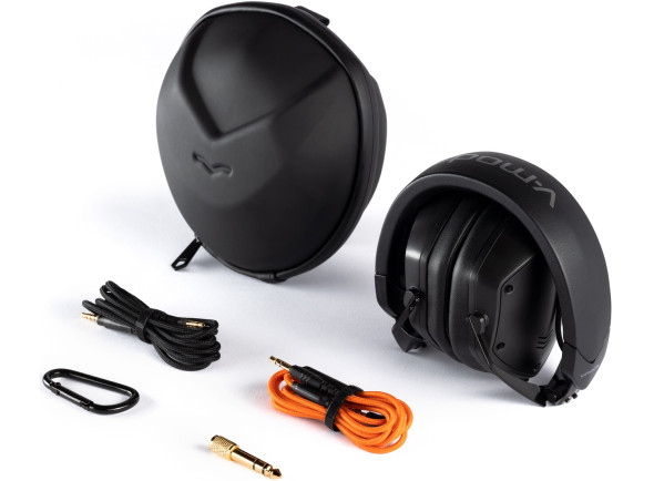 Auscultadores de Estúdio/Auriculares Estudio <b>V-MODA M-200 PRO</b> Studio Headphones + Cable with Microphone + <b>Travel Case</b>