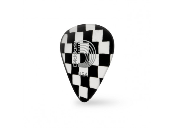 Guitarras Schecter Conjunto de Palhetas/pua de guitarra D'Addario 1CCB7-10 palhetas Xadrez - checkerboard Guitarras Schecter Conjunto de Palhetas/pua de guitarra D'Addario 1CCB7-10 palhetas Xadrez - checkerboard