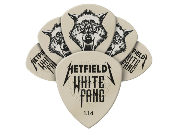 palhetas de guitarra pua de guitarra Dunlop caixa c/ Palhetas James Hetfield White Fang Custom 1.14mm (pack 6) palhetas de guitarra pua de guitarra Dunlop caixa c/ Palhetas James Hetfield White Fang Custom 1.14mm (pack 6)