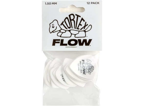 palhetas de guitarra Palheta/pua de guitarra Dunlop Flow Standard Pick Set 1,50 mm palhetas de guitarra Palheta/pua de guitarra Dunlop Flow Standard Pick Set 1,50 mm
