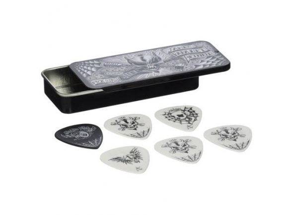 Acessórios Guitarra Dunlop pua de guitarra Dunlop James Hetfield Cx. 6 palhetas Acessórios Guitarra Dunlop pua de guitarra Dunlop James Hetfield Cx. 6 palhetas