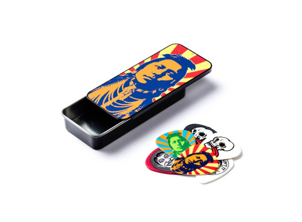 palhetas de guitarra Palheta/pua de guitarra Dunlop John Van Hamersveld Conjunto de 6 palhetas palhetas de guitarra Palheta/pua de guitarra Dunlop John Van Hamersveld Conjunto de 6 palhetas