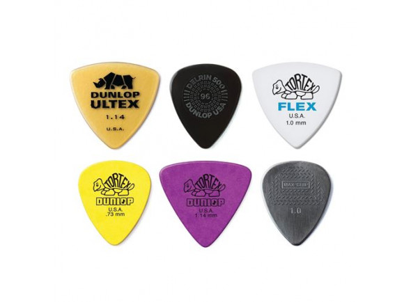 Acessórios Guitarra Dunlop pua de guitarra Dunlop Palhetas Variety Pack B.PVP117 Acessórios Guitarra Dunlop pua de guitarra Dunlop Palhetas Variety Pack B.PVP117
