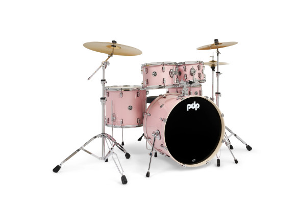 Conjunto de Bateria/batería completa <b>DW PDP MAINSTAGE Pale Rose Sparkle</b> Kit Completo Bateria 5-pcs BD 22