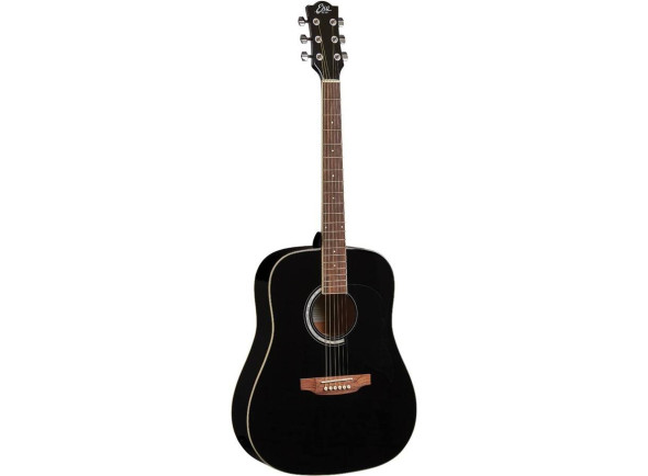 Guitarra acústica dreadnought/Guitarras Acústicas Eko  Dreadnought Ranger VI Black