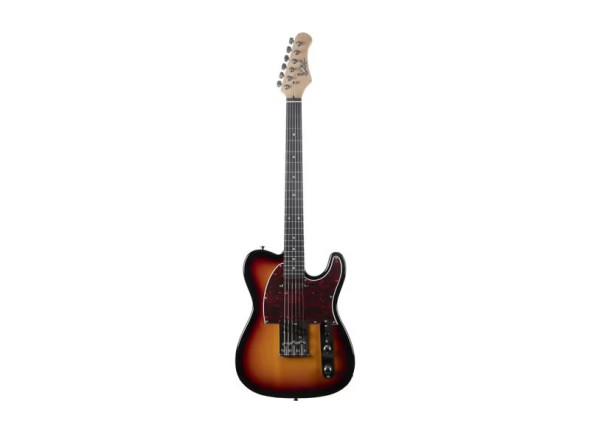  Guitarra elétrica/guitarras en forma de T Eko  Starter TL300 Sunburst