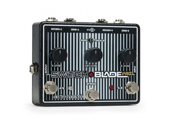 switcher Pedal de efeitos para guitarra elétrica/interruptores Electro Harmonix Switchblade Pro DLX Switcher switcher Pedal de efeitos para guitarra elétrica/interruptores Electro Harmonix Switchblade Pro DLX Switcher