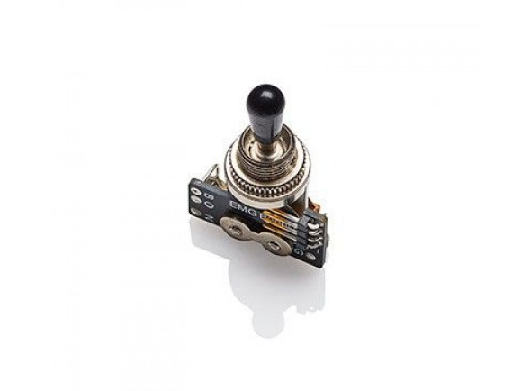 interruptor de 3 vías EMG 3 Pos Toggle Switch BK