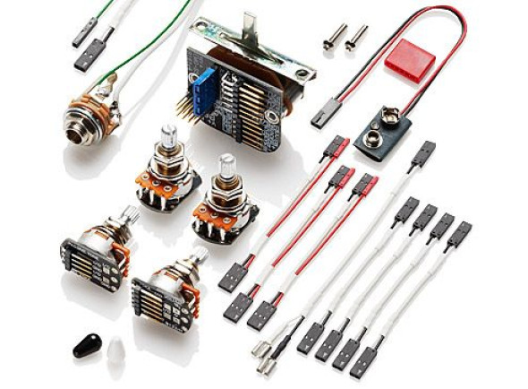 Outras peças de substituição/Otras piezas de repuesto EMG Kit de conversão p/3 pickups c/seletor de 5 posições