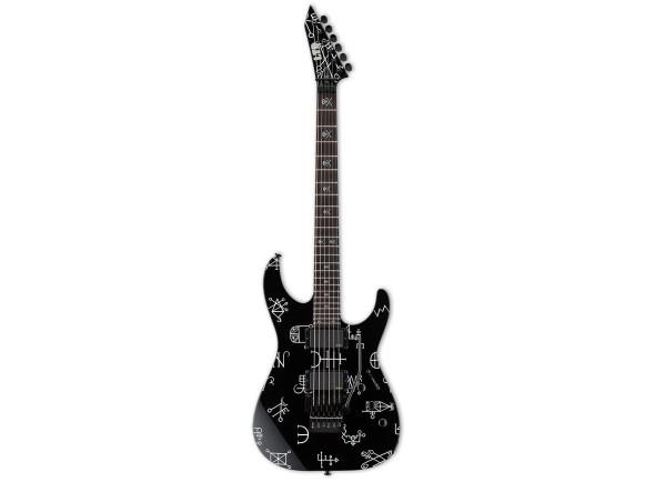 Ltd esp Guitarra Elétrica ST/guitarras formato ST ESP LTD KH Demonology Kirk Hammett Signature