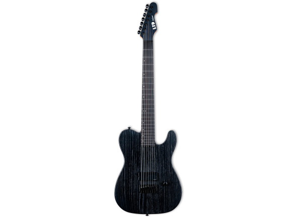 Ltd esp Guitarra elétrica barítono de 7 cordas/guitarras formato ST ESP  LTD TE-1007 Baritone BB