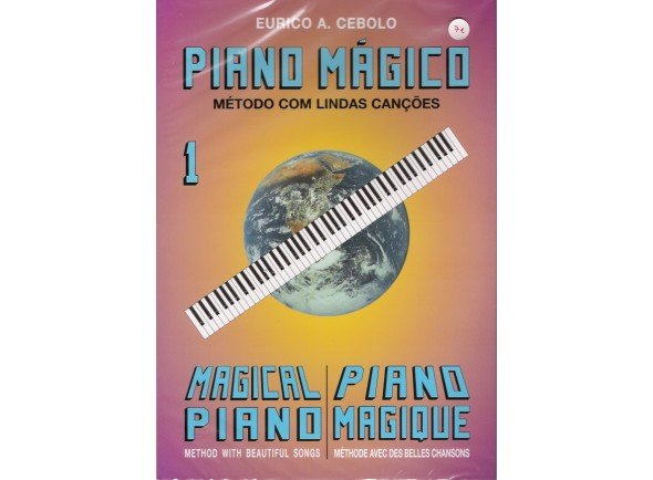 libros para piano Eurico A. Cebolo Piano Mágico 1