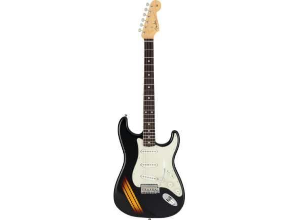 classic vibe Guitarra Elétrica ST/guitarras formato ST Fender 60s Stratocaster Rosewood Fingerboard Black / 3-Color Sunburst 