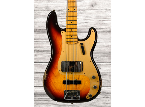 Fender Custom Shop Baixo Elétrico de 4 cordas/bajo de 4 cuerdas Fender Custom Shop Limited Edition 59 Precision Bass Special Relic Chocolate 3TSB Fender Custom Shop Baixo Elétrico de 4 cordas/bajo de 4 cuerdas Fender Custom Shop Limited Edition 59 Precision Bass Special Relic Chocolate 3TSB