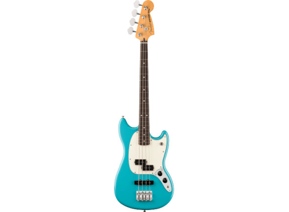 Player II Baixo elétrico de 4 cordas/bajo de 4 cuerdas Fender Player II Mustang Bass RW AQB Player II Baixo elétrico de 4 cordas/bajo de 4 cuerdas Fender Player II Mustang Bass RW AQB