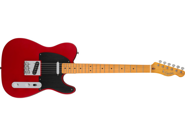 Guitarras Fender SQ 40th Guitarra Elétrica Telecaster/guitarras en forma de T Fender SQ 40th Anni. Vintage Edition Maple Fingerboard, Black Anodized Pickguard, Satin Dakota Red