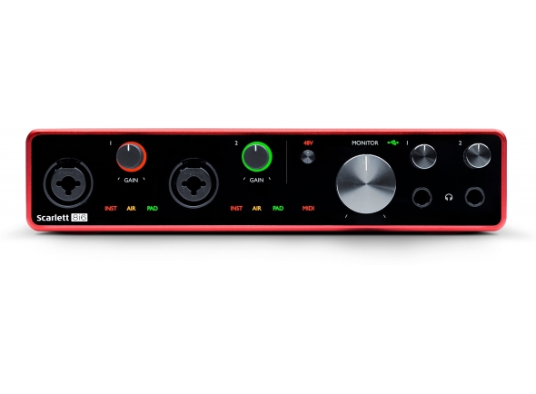 Interface de Audio USB Focusrite Scarlett 8i6 3rd Gen