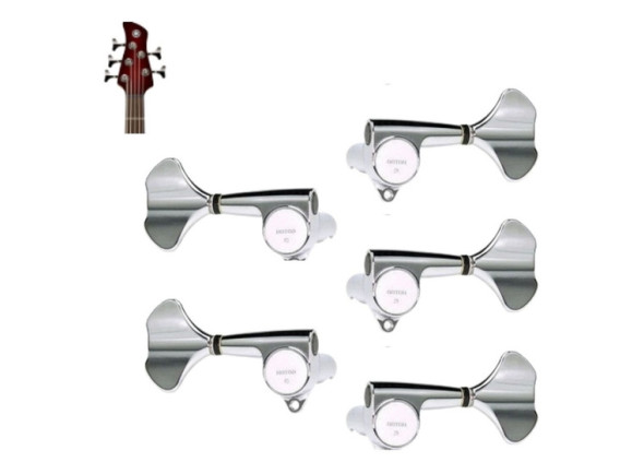 Otras piezas de repuesto Gotoh  GB707 3L/2R C Bass Tuners