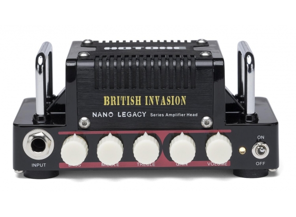 cabezas de guitarra de transistores HoTone Nano Legacy British Invasion