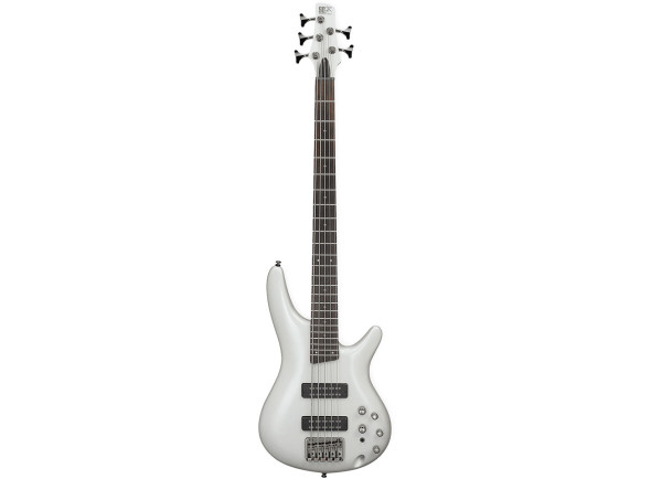 Baixos Ibanez SR Baixo elétrico de 5 cordas/bajo de 5 cuerdas Ibanez SR305E-PW