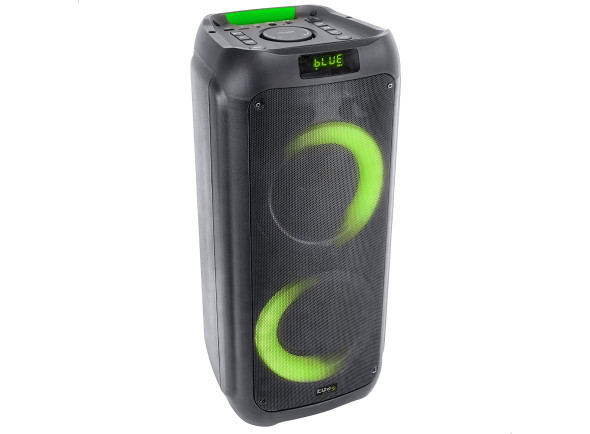 Altavoces con Batería Ibiza  Coluna Amplificada 2X6.5