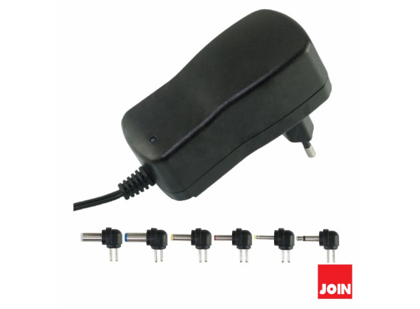 Fonte de Energia/Fuentes de alimentación del teclado Join  Alimentador Compacto Universal 9-24V 1A 24W