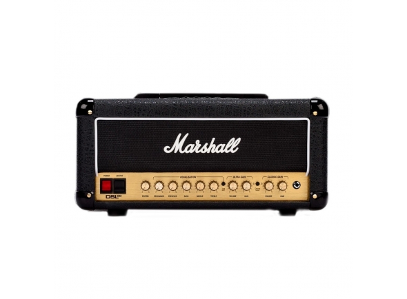 Amplificador a válvulas/Parches de guitarra a válvulas Marshall DSL20HR