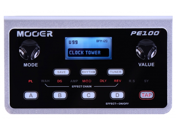 pedales de guitarra electrica Mooer PE 100