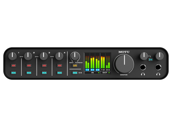 Interface de áudio USB 2.0 de 6 canais/Interface de Audio USB MOTU  M6