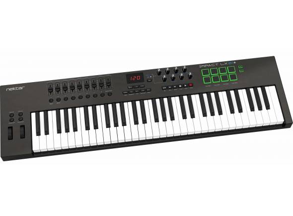 Teclados MIDI Controladores/Controladores MIDI y Teclados Nektar Impact LX61+ 