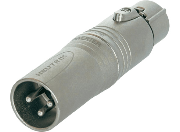 Ficha/Conectores XLR de 3 polos (macho y hembra) Neutrik  NA3M5F DMX Adapter 5-pole female / 3-pole male